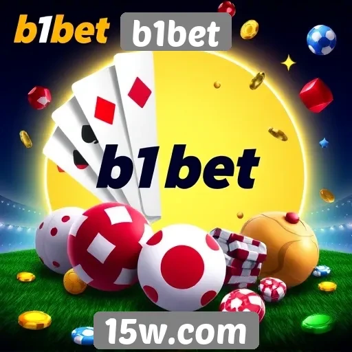 Variedade de jogos disponíveis no b1bet